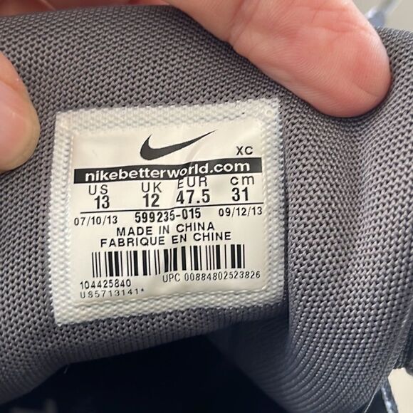 Nike 599235 Air Huarache Pro 3/4 Mid Metal Baseball Cleats - Picture 4 of 6